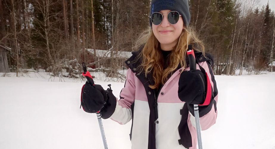 Langlaufen in de Finse natuur